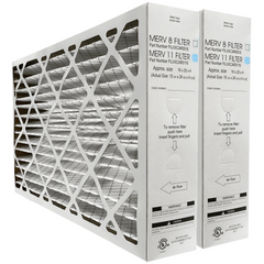 CARRIER Genuine Part # FILXXCAR00116 / FILCCCAR0116  MERV 11. 16 x 25 x 4 5/16" Case of 2