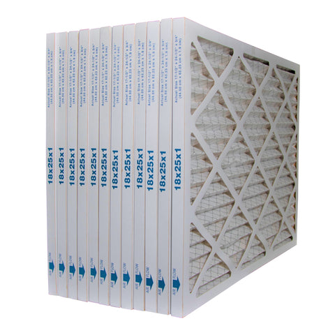 18x25x1 Furnace Air Filter MERV 8. Case of 12 by FurnaceFilters.Ca