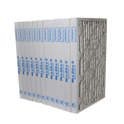16x25x2 MERV 8 Pleated Furnace Air Filters. Case of 12 by FurnaceFilters.Ca