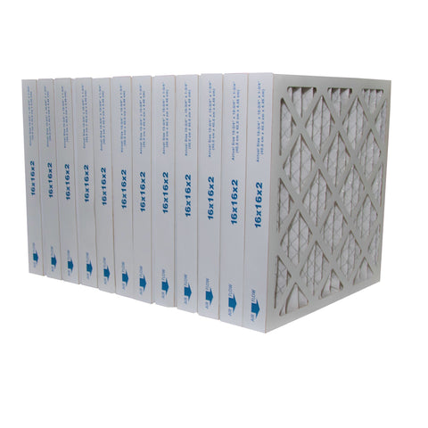 16x16x2 Furnace Air Filter MERV 8 Pleated Filters. Case of 12 by FurnaceFilters.Ca