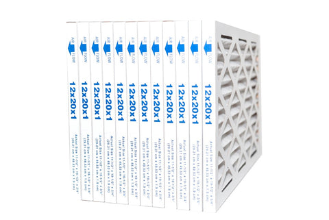 12x20x1 Furnace Air Filter MERV 8 Pleated Filters. Case of 12 by FurnaceFilters.Ca