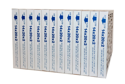 14x20x2 Furnace Air Filter MERV 8 Pleated Filters. Case of 12 by FurnaceFilters.Ca