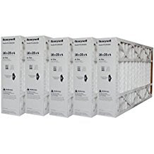 Honeywell 16x25x4 Model # FC100A1029 MERV 11 Genuine Original. Actual Size 15 15/16" x 24 7/8" x 4 3/8". Case of 5