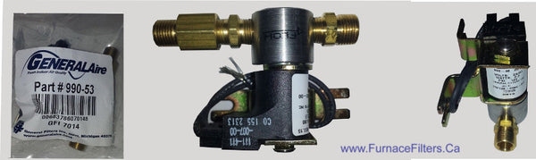 GENERALAIRE Solenoid for 1042 Humidifier Part 990 53