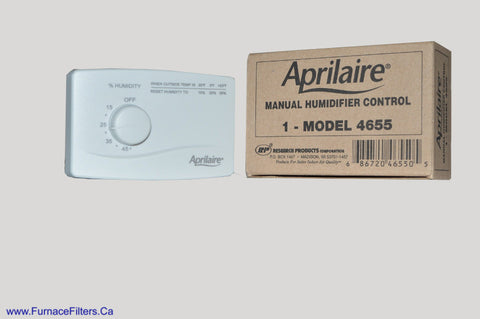 4655 Aprilaire Manual Humidistat. Each