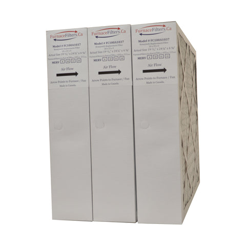Honeywell 20 x 25 Aftermarket Part # FC100A1037 MERV 10. Case of 3