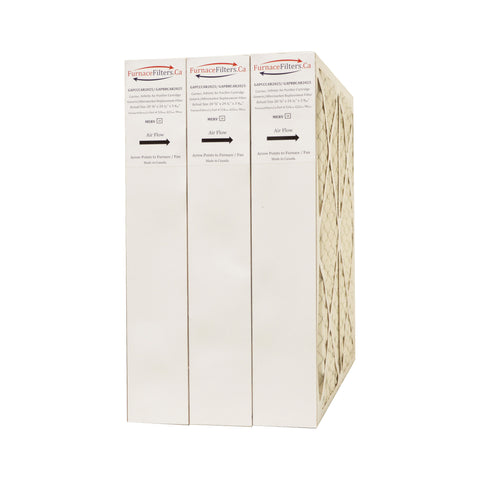 CARRIER/BRYANT AFTERMARKET Part No. GAPCCCAR2025. MERV 13. Package of 3