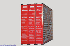 GENERALAIRE PART # GFI 4521 or 14164 Mac 1200, Genuine 16x25x3 MERV 8. Package of 3