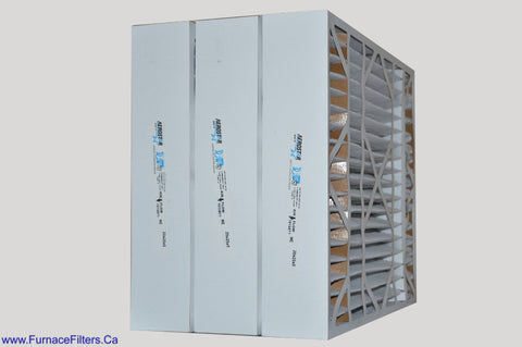 CARRIER Aftermarket Part # FILXXCAR0020 / FILCCCAR0020 Size 20 x 25 x 4 5/16." MERV 10. Case of 3