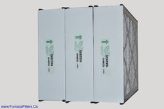 Sears / Kenmore Part # GF 4511/4541 Replacement Filter 16x25, Actual Size 15 5/8" X 24 3/16" X 4 15/16". MERV 13. Case of 3