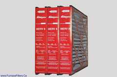 RESERVEPRO # GFI 4521 or 14164 Mac 1200, Genuine 16x25x3 MERV 8. Package of 3