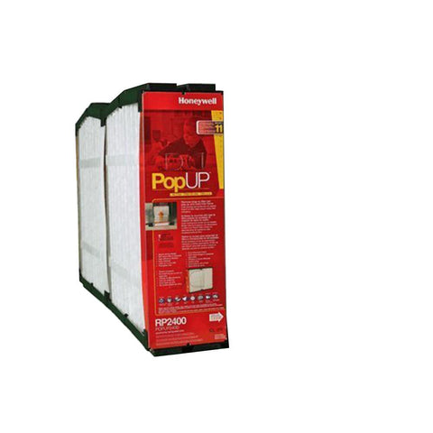 Honeywell - POPUP2400 POPUP Air Filter Replacement for Aprilaire Model 2400 Size 16" x 28" x 5" MERV 11. Package of 1