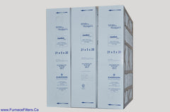 White-Rogers Part # FR1600 Type 100 Replacement Filter 21x20x5. Case of 3