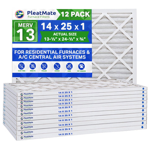 14 x 25 x 1 - All 1" Furnace Filters