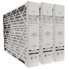 CARRIER Genuine Part # FILXXCAR0020 / FILCCCAR0020. MERV 8. 20 x 25 x 4. Package of 3