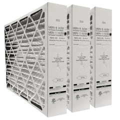 CARRIER Genuine Part # FILXXCAR0120 / FILCCCAR0120 MERV 11. 20 x 25 x 4. Case of 3