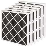 Aerostar 20x20x1 Odor Eliminator Furnace Air Filters with Activated Carbon - Case of 6