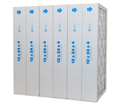 12x24x4 Furnace Air Filter MERV 8 Pleated Filters. Case of 6 by FurnaceFilters.Ca