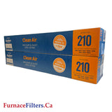 Aprilaire 210 MERV 11 Replacement Filter. Package of 2