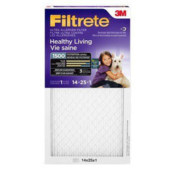 3M Filtrete 14 x 25 x 1 MPR 1500. Case of 6