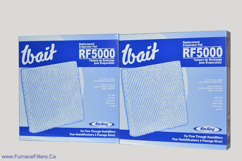 Wait RF 5000 Replacement Evaporator Pad for Model 5000 & 6000 Flow Through Humidifier. Package of 2