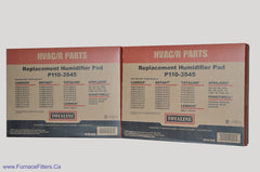 Bryant Humidifier Pad Part # P110-3545. Package of 2