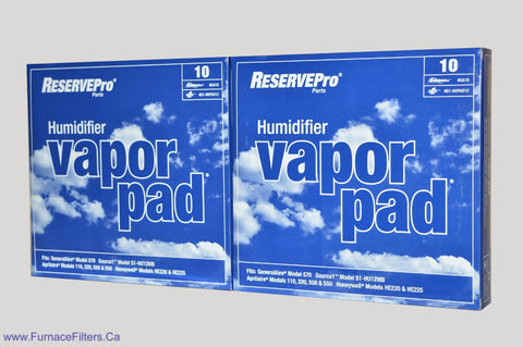 Generalaire Humidifier Pad Part # GA 10. Package of 2