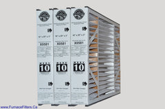 LENNOX/HEALTHY CLIMATE Part No. X0581 MERV 10 for BMAC-12C. Package of 3