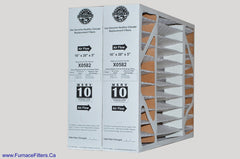 LENNOX/HEALTHY CLIMATE Part No. X0582 MERV 10 for BMAC-16x20.  Package of 2